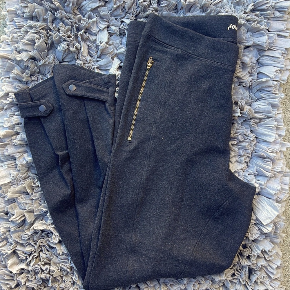BETABRAND GRAY DRESS YOGA/WORK BIKER PANTS